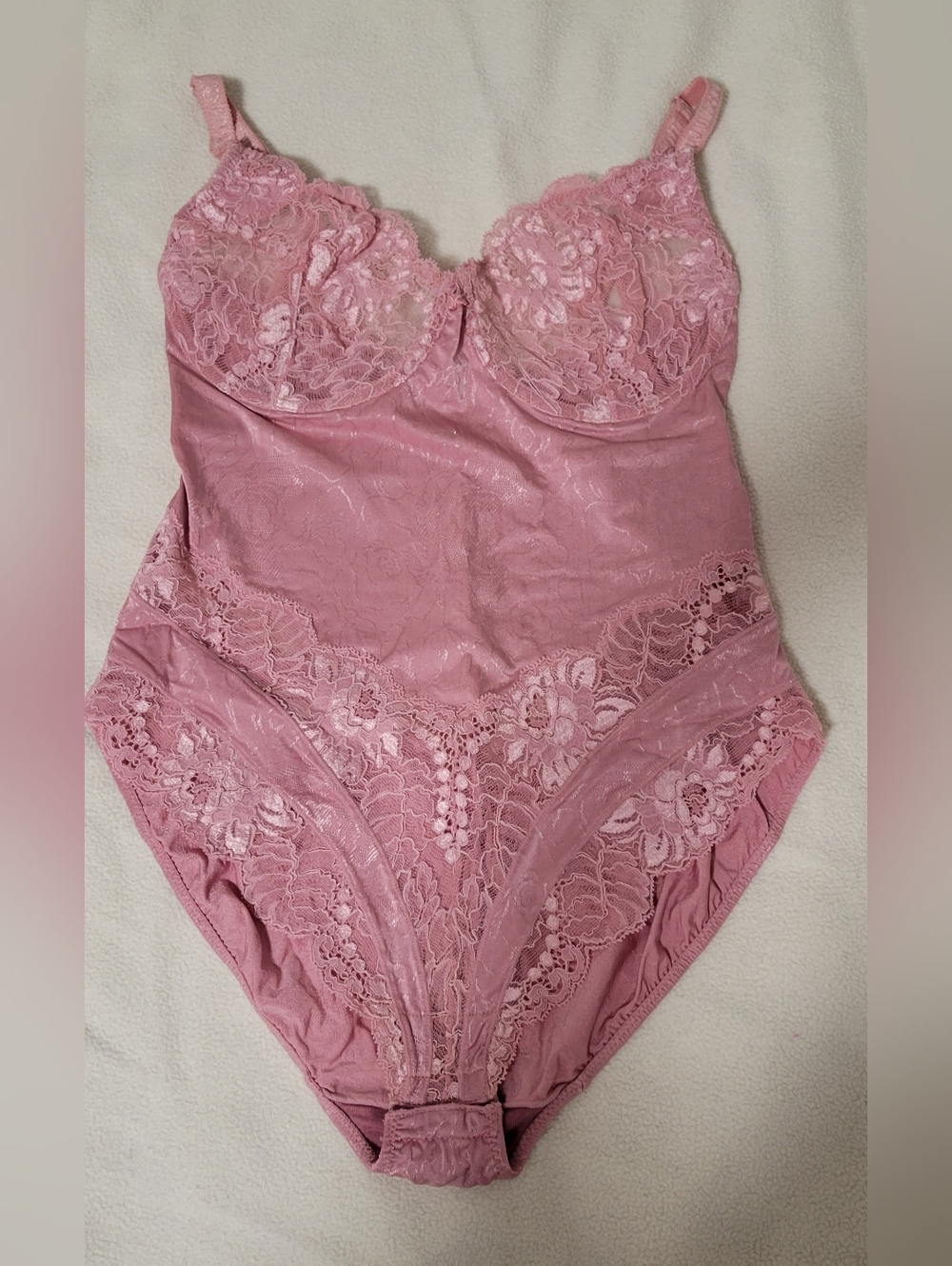 Dior Blush Lace Bodysuit